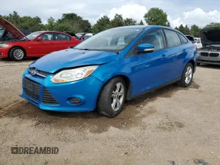 2013 Ford Focus SE with VIN 1FADP3F23DL208259, listed as a Copart auction lot 62009465 with 218,363 mi miles and Salvage title. Bid and sale history available at DreamBid. Image 1.