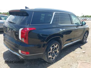 2021 Hyundai Palisade Calligraphy z VIN KM8R7DHE8MU278889, wystawiony jako IAAI lot #42284376 z przebiegiem 88 383 mil mil oraz . Historia ofert i sprzedaży dostępna na DreamBid. Obrazek 4.