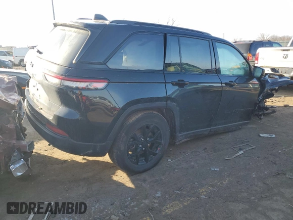 2024 Jeep Grand Cherokee Altitude X с VIN 1C4RJHAG9RC235801, выставлен на аукционе Copart как лот 48201205 с пробегом Не указан миль и Списание • Salvage title. История ставок и продаж доступна на DreamBid. Изображение 3.
