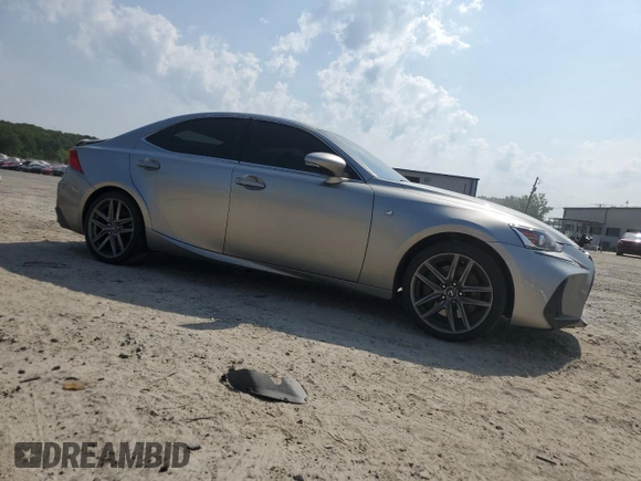 2017 Lexus IS 200t with VIN JTHBA1D22H5042061, listed as a Copart auction lot 59109005 with 90,263 mi miles and Salvage title. Bid and sale history available at DreamBid. Image 4.