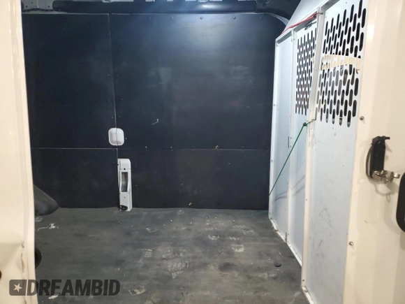 2019 Ford Transit with VIN 1FTYE2CM7KKB51357, listed as a Copart auction lot 52594215 with 94,789 mi miles and Salvage title. Bid and sale history available at DreamBid. Image 10.