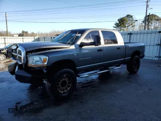 2006 Dodge Ram 3500 Laramie with VIN 3D7LX39CX6G195722, listed as a Copart auction lot 89130065 with 246,074 mi miles and Salvage Title. Bid and sale history available at carsss.com. Image 1.