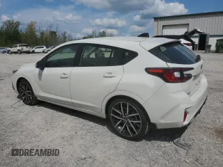 2024 Subaru Impreza Sport with VIN JF1GUAFC7R8342480, listed as a Copart auction lot 68694124 with 4,821 mi miles and Salvage Title. Bid and sale history available at carsss.com. Image 2.