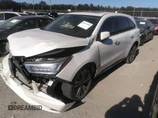 2018 Acura MDX w/Technology Pkg with VIN 5J8YD4H57JL016650, listed as a IAAI auction lot 40979704 with 82,980 mi miles. Bid and sale history available at carsss.com. Image 2.