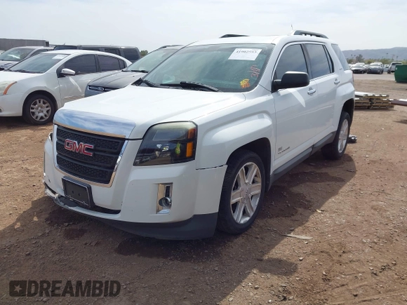 2011 GMC Terrain SLT-1 with VIN 2CTFLUE51B6423925, listed as a IAAI auction lot 41902593 with 120,105 mi miles and . Bid and sale history available at carsss.com. Image 2.