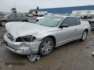 2006 Chevrolet Monte Carlo with VIN 2G1WN151069328383, listed as a Copart auction lot 86652174 with 106,675 mi miles and Salvage title. Bid and sale history available at DreamBid. Image 1.