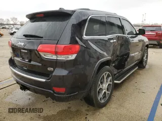 2019 Jeep Grand Cherokee Overland with VIN 1C4RJFCG4KC678476, listed as a Copart auction lot 49646275 with 69,355 mi miles and Salvage Title. Bid and sale history available at carsss.com. Image 3.