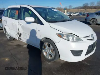 2009 Mazda Mazda5 Sport with VIN JM1CR293890344068, listed as a IAAI auction lot 41667588 with 173,912 mi miles. Bid and sale history available at carsss.com. Image 1.