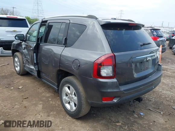 2016 Jeep Compass Sport with VIN 1C4NJCBA6GD543267, listed as a IAAI auction lot 42028109 with 105,118 mi miles and . Bid and sale history available at DreamBid. Image 3.