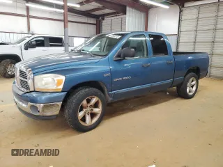2006 Dodge 1500 SLT with VIN 1D7HA18236S658703, listed as a Copart auction lot 48564745 with Not Provided miles and Salvage Title. Bid and sale history available at carsss.com. Image 1.