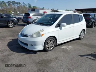 2007 Honda Fit Sport with VIN JHMGD37627S042665, listed as a IAAI auction lot 41734791 with 134,444 mi miles. Bid and sale history available at carsss.com. Image 16.