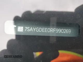 2024 Tesla Model Y Long Range с VIN 7SAYGDEE0RF990269, выставлен на аукционе Copart как лот 43636615 с пробегом 31 740 миль миль и Списание • Salvage title. История ставок и продаж доступна на DreamBid. Изображение 13.