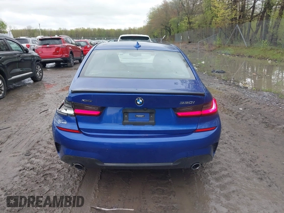 2019 BMW 3 Series 330i xDrive with VIN WBA5R7C55KAE82585, listed as a IAAI auction lot 42178005 with 50,719 mi miles and . Bid and sale history available at DreamBid. Image 16.