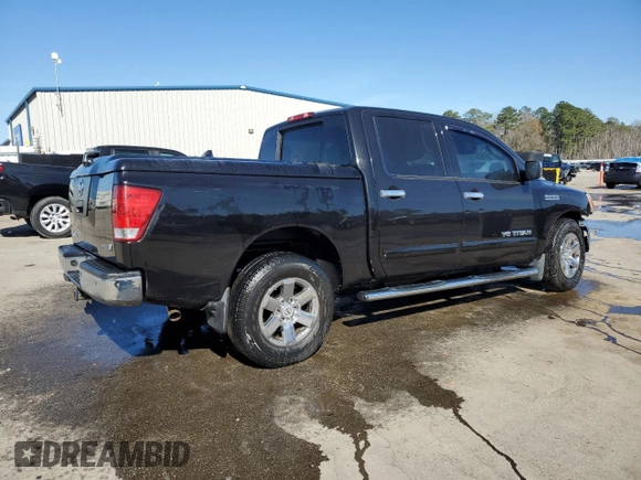 2011 Nissan Titan SV with VIN 1N6BA0ED7BN320114, listed as a Copart auction lot 46926395 with Not Provided miles and Salvage Title. Bid and sale history available at DreamBid. Image 3.
