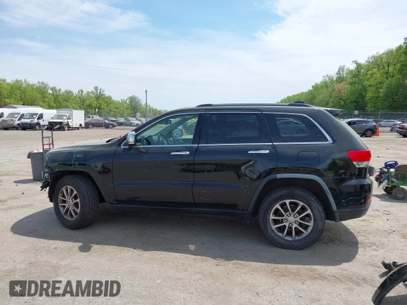 2014 Jeep Grand Cherokee Limited with VIN 1C4RJFBG3EC497939, listed as a IAAI auction lot 42127152 with 112,095 mi miles and . Bid and sale history available at DreamBid. Image 14.