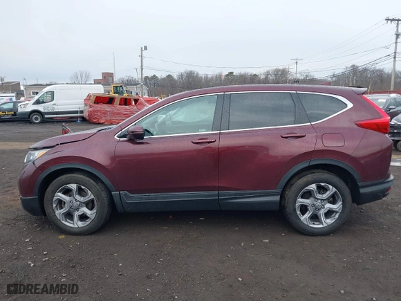 2019 Honda CR-V EX-L with VIN 7FARW2H89KE060458, listed as a IAAI auction lot 41668609 with 33,534 mi miles. Bid and sale history available at carsss.com. Image 14.