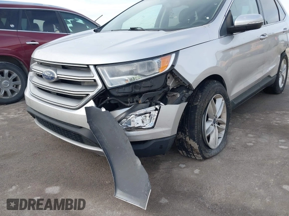 2016 Ford Edge SEL with VIN 2FMPK3J98GBC25309, listed as a IAAI auction lot 41635974 with 176,070 mi miles. Bid and sale history available at carsss.com. Image 6.
