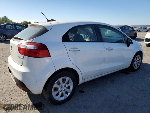 2014 Kia Rio EX with VIN KNADN5A38E6375578, listed as a Copart auction lot 76340414 with 121,219 mi miles and Clean Title. Bid and sale history available at carsss.com. Image 3.