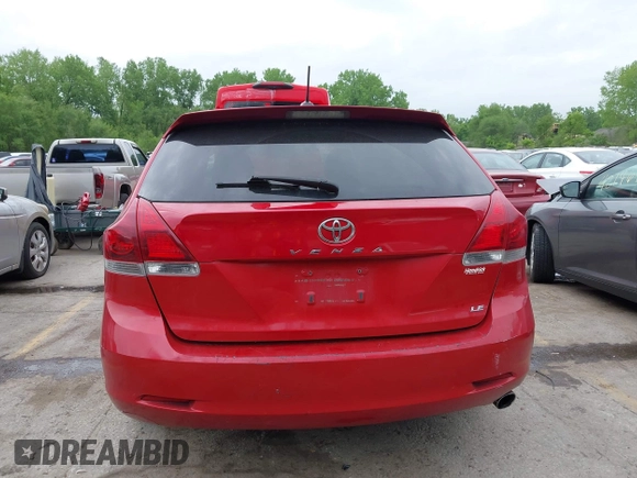 2013 Toyota Venza LE with VIN 4T3ZA3BB7DU072111, listed as a IAAI auction lot 42150500 with 246,065 mi miles. Bid and sale history available at carsss.com. Image 16.