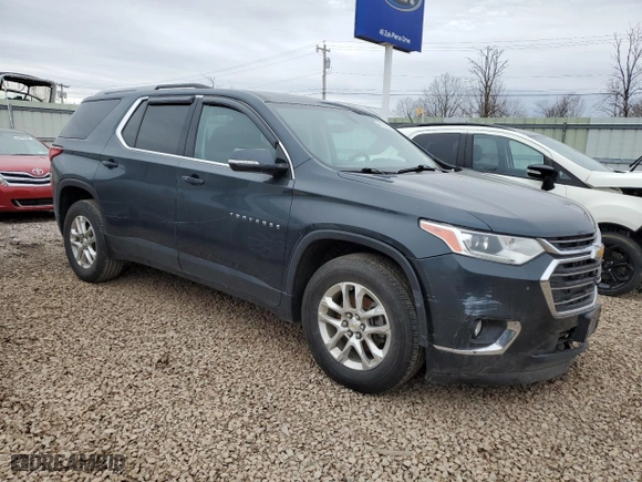 2018 Chevrolet Traverse LT Cloth with VIN 1GNEVGKWXJJ211534, listed as a Copart auction lot 49388825 with 97,782 mi miles and Salvage Title. Bid and sale history available at carsss.com. Image 4.