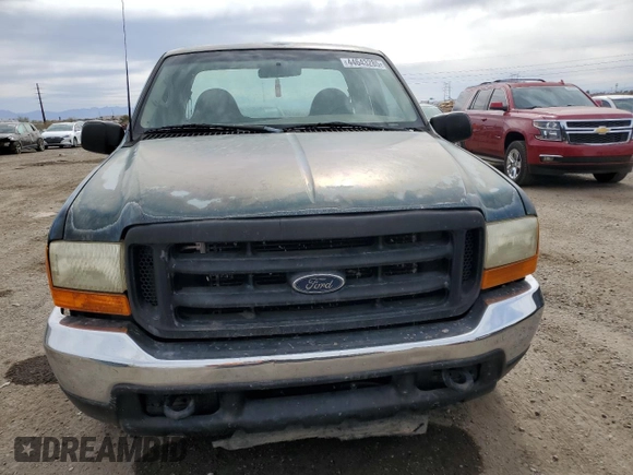 2001 Ford Super Duty F-250 XL with VIN 1FTNX20L51EB89479, listed as a Copart auction lot 44643285 with 219,690 mi miles and Salvage Title. Bid and sale history available at carsss.com. Image 5.