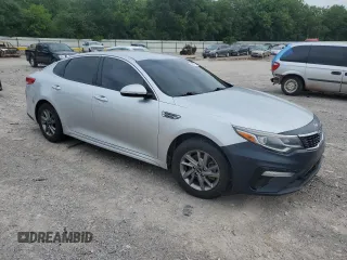 2019 Kia Optima LX with VIN 5XXGT4L34KG348839, listed as a Copart auction lot 59387725 with 122,386 mi miles and Salvage title. Bid and sale history available at DreamBid. Image 4.