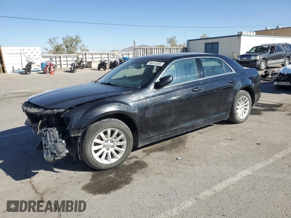 2012 Chrysler 300 with VIN 2C3CCAAG9CH201079, listed as a Copart auction lot 80343504 with 137,593 mi miles and Salvage Title. Bid and sale history available at DreamBid. Image 1.