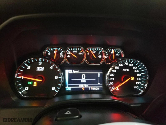 2016 Chevrolet Silverado 1500 LT with VIN 1GCVKREH4GZ423012, listed as a Copart auction lot 46349635 with 81,875 mi miles and Salvage Title. Bid and sale history available at carsss.com. Image 9.