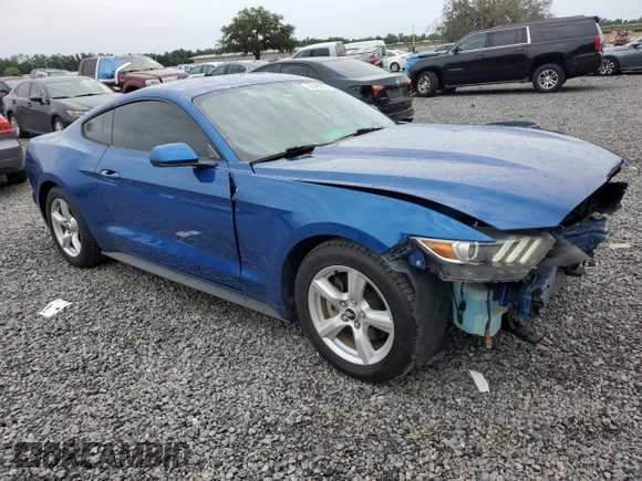 2017 Ford Mustang V6 with VIN 1FA6P8AM8H5238687, listed as a Copart auction lot 62846305 with 110,300 mi miles and Salvage title. Bid and sale history available at DreamBid. Image 4.