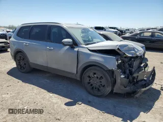 2022 Kia Telluride SX with VIN 5XYP5DHCXNG205946, listed as a Copart auction lot 49420425 with 49,287 mi miles and Salvage Title. Bid and sale history available at carsss.com. Image 4.