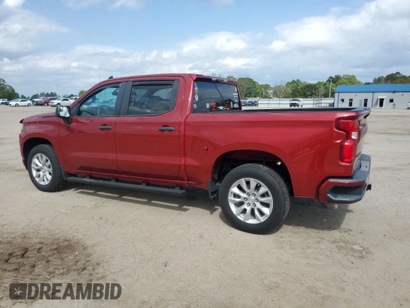 2020 Chevrolet Silverado 1500 Custom with VIN 3GCPWBEH8LG132978, listed as a Copart auction lot 51161835 with 16,248 mi miles and Non Repairable. Bid and sale history available at carsss.com. Image 2.