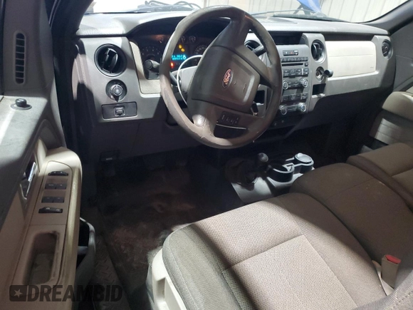 2010 Ford F-150 XL with VIN 1FTEX1EW8AFB96532, listed as a Copart auction lot 53133575 with 203,518 mi miles and Salvage Title. Bid and sale history available at carsss.com. Image 8.