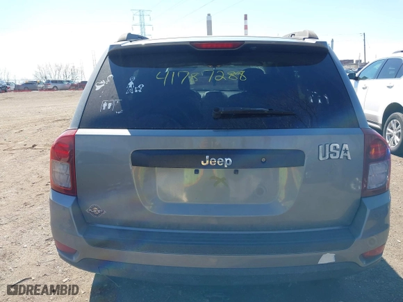 2014 Jeep Compass Sport with VIN 1C4NJCBA9ED536231, listed as a IAAI auction lot 41787288 with 173,252 mi miles. Bid and sale history available at carsss.com. Image 16.
