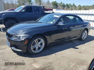 2019 BMW 4 Series 430i xDrive with VIN WBA4Z3C51KEN88803, listed as a Copart auction lot 50422424 with 47,588 mi miles and Salvage title. Bid and sale history available at DreamBid. Image 1.