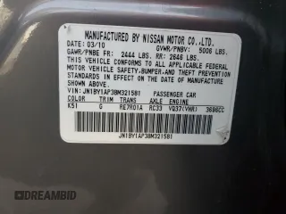 2011 Infiniti M37 with VIN JN1BY1AP3BM321581, listed as a Copart auction lot 79275854 with 215,496 mi miles and Salvage Title. Bid and sale history available at carsss.com. Image 12.