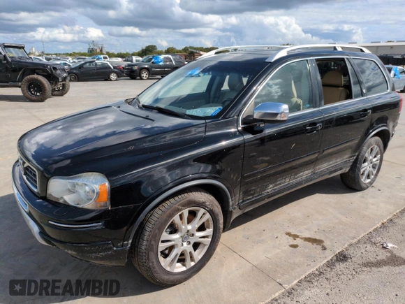 2013 Volvo XC90 Premier Plus with VIN YV4952CZ7D1668325, listed as a Copart auction lot 75211734 with Not Provided miles and Salvage Title. Bid and sale history available at carsss.com. Image 1.
