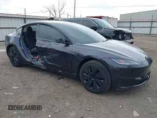 2024 Tesla Model 3 with VIN 5YJ3E1EA2RF847638, listed as a IAAI auction lot 41797710 with 11,362 mi miles. Bid and sale history available at carsss.com. Image 1.