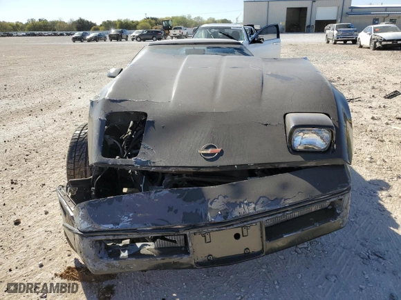 1984 Chevrolet Corvette with VIN 1G1AY0782E5120216, listed as a Copart auction lot 80616914 with 2,892 mi miles and Salvage Title. Bid and sale history available at carsss.com. Image 5.