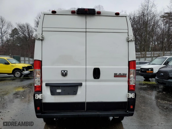 2019 Ram ProMaster Cargo Van with VIN 3C6TRVBG7KE510860, listed as a Copart auction lot 43205445 with 202,956 mi miles and Clean Title. Bid and sale history available at carsss.com. Image 6.