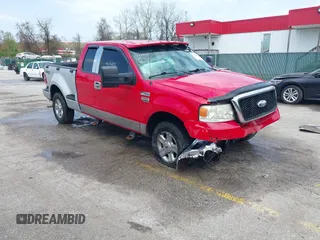 2008 Ford F-150 XLT with VIN 1FTPX14588FA31947, listed as a IAAI auction lot 42016845 with 129,723 mi miles. Bid and sale history available at carsss.com. Image 1.