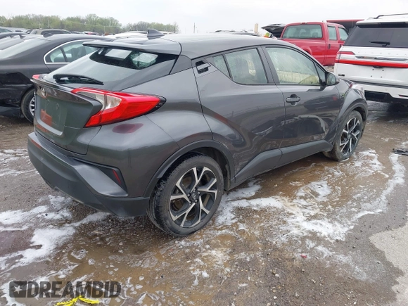 2018 Toyota C-HR XLE with VIN NMTKHMBX3JR042534, listed as a IAAI auction lot 41989059 with Not Provided miles and . Bid and sale history available at DreamBid. Image 4.