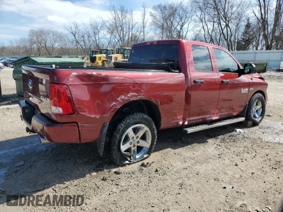 2014 Ram 1500 Tradesman with VIN 1C6RR7FT8ES108117, listed as a Copart auction lot 50541535 with 117,669 mi miles and Non Repairable. Bid and sale history available at carsss.com. Image 3.