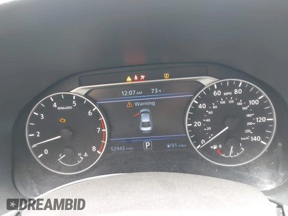 2019 Nissan Altima S with VIN 1N4BL4BV2KC171081, listed as a IAAI auction lot 42142170 with 52,942 mi miles and . Bid and sale history available at DreamBid. Image 7.