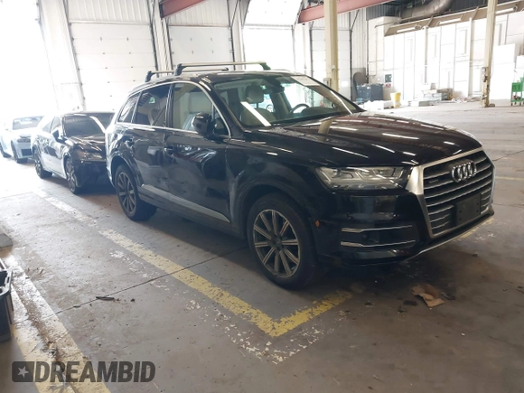 2019 Audi Q7 Premium Plus with VIN WA1LAAF73KD020866, listed as a IAAI auction lot 42283283 with 68,614 mi miles and . Bid and sale history available at DreamBid. Image 1.