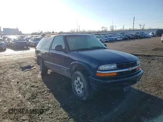 1998 Chevrolet Blazer LS with VIN 1GNCT18W5WK259946, listed as a Copart auction lot 84626144 with 192,036 mi miles and Salvage title. Bid and sale history available at DreamBid. Image 11.