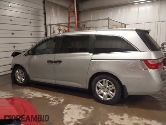 2012 Honda Odyssey LX with VIN 5FNRL5H27CB092988, listed as a IAAI auction lot 41933507 with 123,233 mi miles and . Bid and sale history available at DreamBid. Image 15.