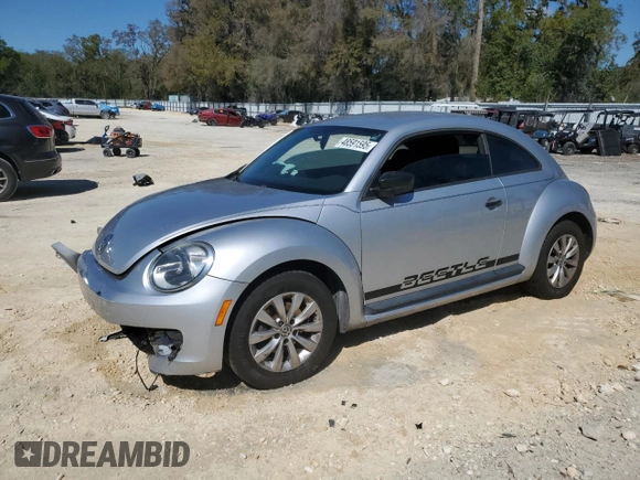 2013 Volkswagen Beetle Entry с VIN 3VWFP7AT9DM653613, выставлен на аукционе Copart как лот 48591595 с пробегом 121 307 миль миль и Списание • Salvage title. История ставок и продаж доступна на DreamBid. Изображение 1.
