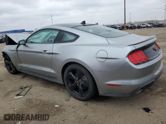 2021 Ford Mustang EcoBoost with VIN 1FA6P8TH3M5135378, listed as a Copart auction lot 44430335 with 11,322 mi miles and Salvage Title. Bid and sale history available at carsss.com. Image 2.