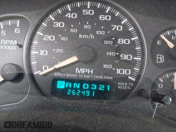 2002 Chevrolet Tahoe LS with VIN 1GNEC13T92R201832, listed as a IAAI auction lot 41896370 with 262,491 mi miles and . Bid and sale history available at DreamBid. Image 7.