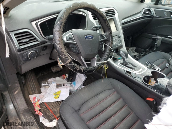 2016 Ford Fusion SE with VIN 3FA6P0H75GR109125, listed as a Copart auction lot 51668345 with 0 mi miles and Salvage Title. Bid and sale history available at carsss.com. Image 8.
